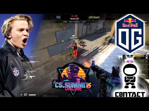 🇪🇺 OG 🇫🇮 Aleksib vs 🇪🇺 c0ntact INFERNO POV HIGHLIGHTS - cs summit 6 Regional Qualifiers