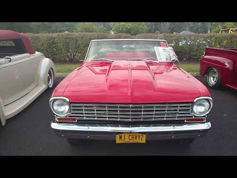 1962 RED + BLACK CHEVRLET CHEVY II NOVA CONVERTIBLE NY 'MJ CHVY2'