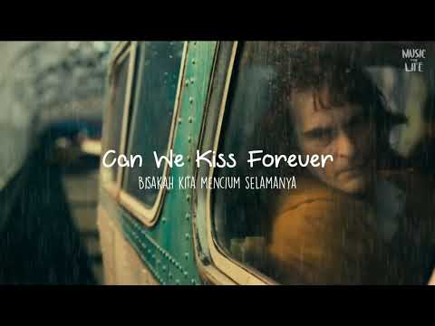 Kina🎤 & Can We Kiss Forever (EDITION JOKER) | Lyrics (Terjemahan Indonesia) FHD Quality