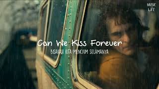 Download lagu Kina🎤 & Can We Kiss Forever (EDITION JOKER) | Lyrics (Terjemahan Indonesia) FHD Quality mp3