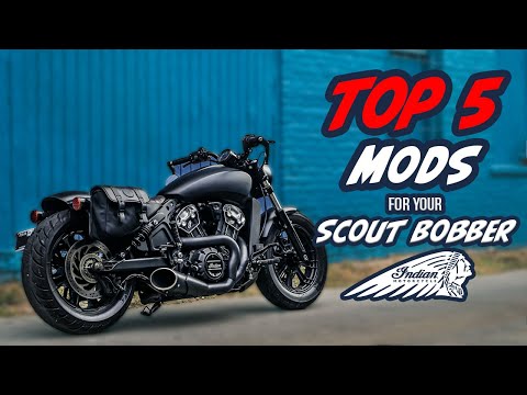 The First 5 Mods you must do to your Indian Scout Bobber
