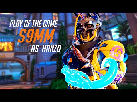 WHAT PRO HANZO LOOKS LIKE IN OW 2 - s9mm! POTG! [ OVERWATCH 2 TOP 500 SEASON 4 ]