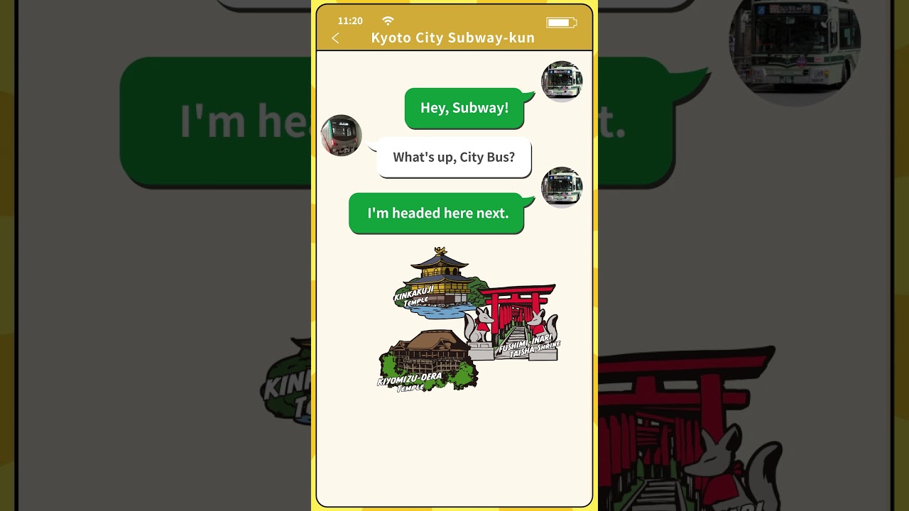 Sightseeing in Kyoto? Start with the train, then take the bus