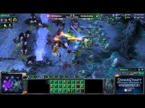 ► SHOUTcraft - SCi4 - RO4 : Grubby vs Stephano G3