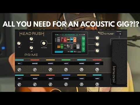 HeadRush PRIME is AMAZING for acoustic gigs!!