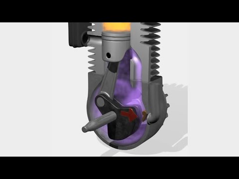 How does a 2-STROKE ENGINE work? 💥