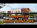 Visit to Mitsui Outlet Park KLIA Sepang