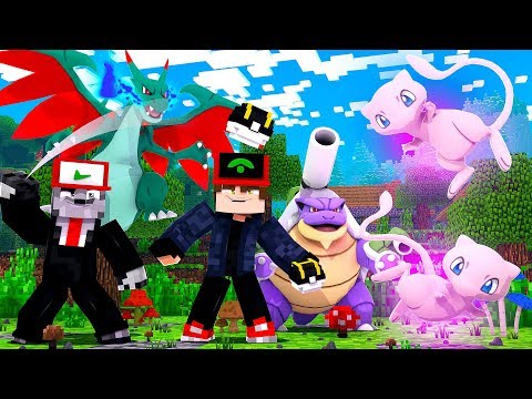 CAPTURAMOS o POKÉMON MEW sem MASTER BALL no MINECRAFT
