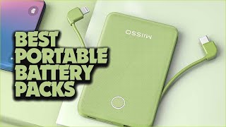 Top Portable Battery Packs to Keep You Charged!