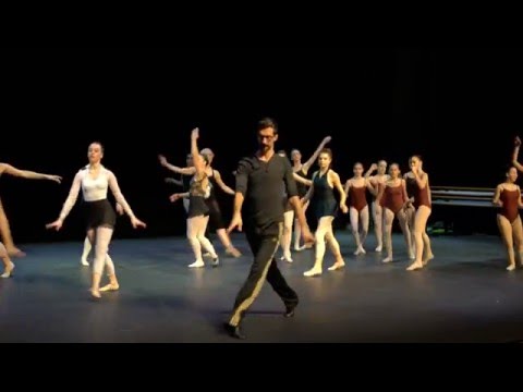 José Carlos Martínez, director de la Compañía Nacional de Danza, en el Museo