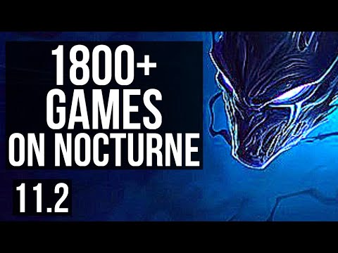 NOCTURNE vs IVERN (JUNGLE) | 8/1/14, 3.2M mastery, 1800+ games, Godlike | EUW Master | v11.2