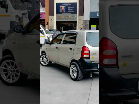 Full 🔥modified alto lxi with alloy wheels #alto #alloywheels #altomodified 🔥