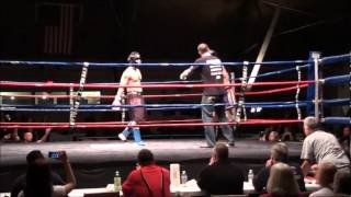 preview picture of video 'Roger Garcia vs Scott Copenhaven - Muay Thai - Hamburg, PA - April 21, 2012'
