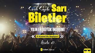 Sarı Biletler Sadece 1 TL: Tiyatro ve Konser Biletlerinde Kaçırılmayac