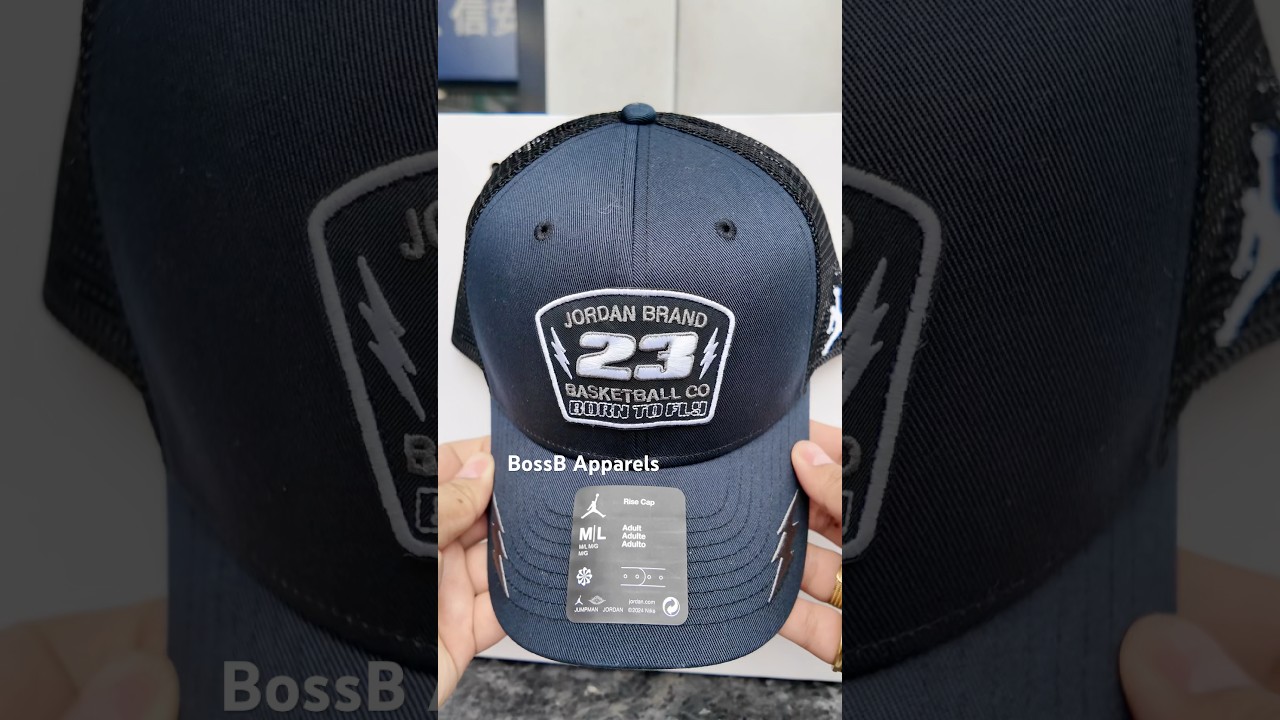 Jordan RISE Trucker Structured CAP #BossBApparels