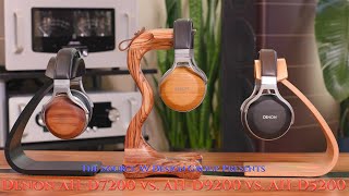 Video thumbnail for Ultimate Denon Headphone Battle: AH-D7200 vs AH-D9200 vs AH-D5200 by The Source Audio Video Design Group