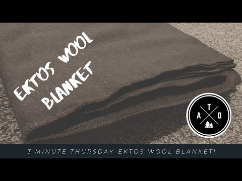 EKTOS 80% Wool Blanket Review - Perfect Budget Option for Winter Camping and Overlanding
