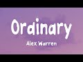 Alex Warren Ordinary Lyrics