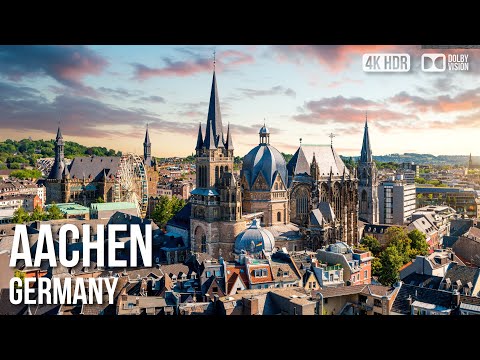 Aachen Historic City, Cathedral - 🇩🇪 Germany [4K HDR] Walking Tour