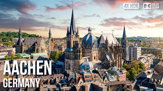 Aachen Historic City, Cathedral - 🇩🇪 Germany [4K HDR] Walking Tour