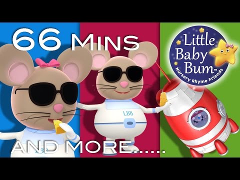 Three Blind Mice | Plus Lots More Nursery Rhymes | 66 Minutes Compilation from LittleBabyBum!