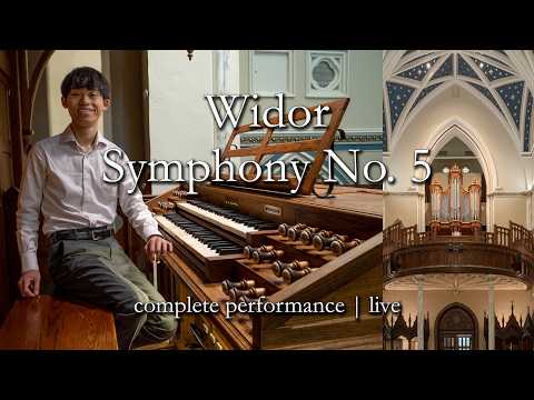 Charles-Marie Widor - Symphony No. 5 in F minor (complete)