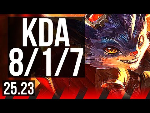 RUMBLE vs FIORA (TOP) | 8/1/7 | KR Master | 25.23