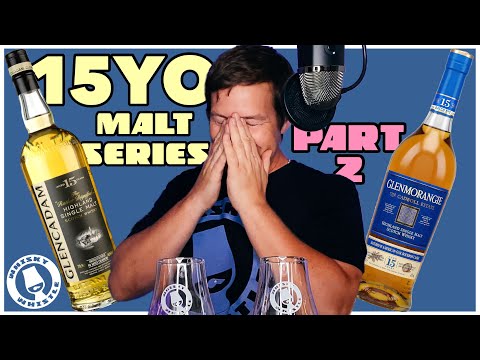 Glencadam 15 VS Glenmorangie 15 Cadboll Single Malt Scotch Whisky Whistle Reviews 679