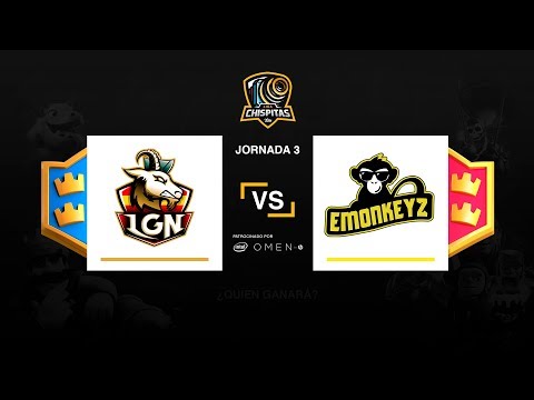 Liga Chispitas IV - LGN eSports VS eMonkeyz - Jornada 3