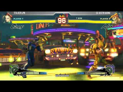 EX-Factor 1.2 (SSFIV:AE 2012) - EG|Justin Wong (Adon) vs. TFA.RZR|LPN (Cammy)