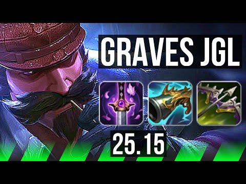 GRAVES vs TRUNDLE (JGL) | Legendary, 18/4/10 | EUW Master | 25.15