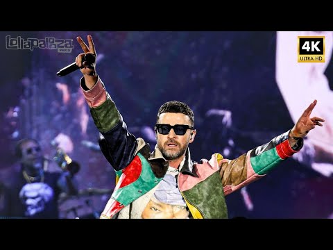 Justin Timberlake - My Love | Live @ Lollapalooza Paris 2025 [4K]