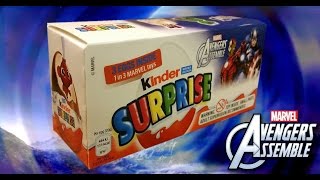 Kinder Egg Avengers Multipack (X3) Opening (& Consuming)