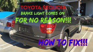 How To Fix That Intermittent Sequioa Brake Light