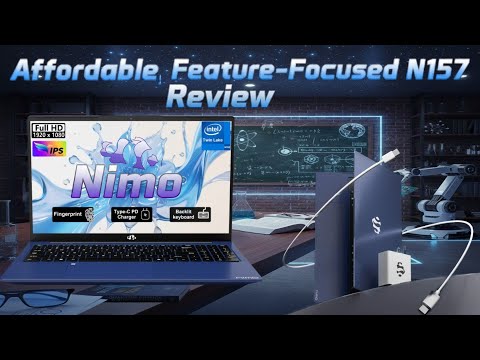 Nimo N157 15.6" Laptop Review - Affordable & Feature-Rich for Work and Education #nimolaptop