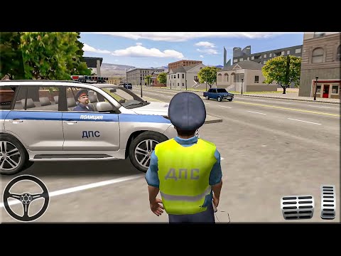 Road Traffic Cop Job Simulator 3D - Luxury Police Car In Pursuit Android Gameplay