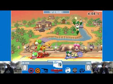 No Man's Land - Mr. Doom (Yoshi) vs Zurge (Mega Man) - Singles Top 32 Round 1
