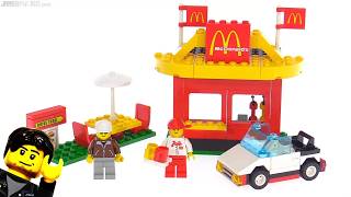 🔄 LEGO System McDonald's Restaurant from 1999 review! set 3438 re upload 20170707