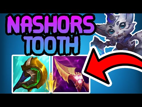 NASHORS TOOTH GNAR IS 1V9!!! SNOWBALL BUILD! Season 11 Gnar Gameplay & Highlights!!!