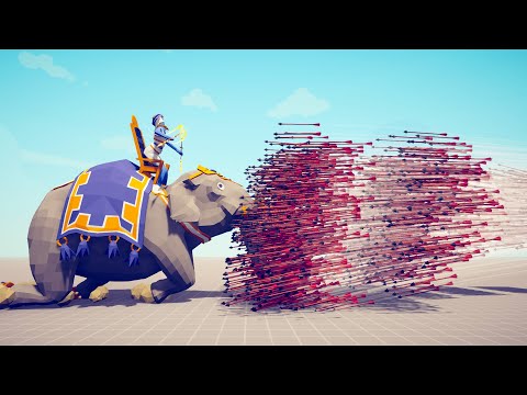SACRED ELEPHANT vs EVERY GOD - Totally Accurate Battle Simulator TABS