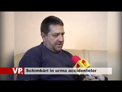 Schimbări în urma accidentelor