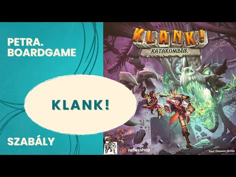 Klank! Katakombák szabálymagyarázó - Petra.Boardgame - Játékszabály videók
