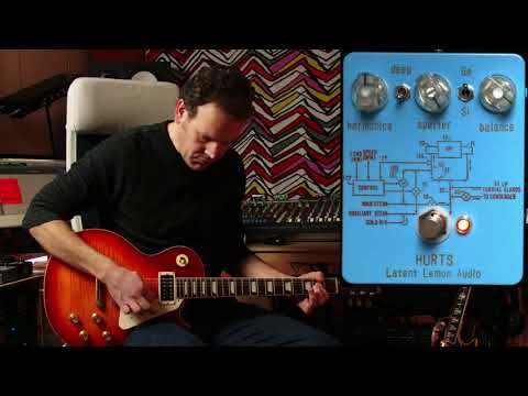 Latent Lemon Audio Hurts - Harmonic fuzz / distortion / overdrive / Percolation device image 10