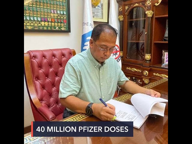 Biggest deal: Philippines secures 40 million Pfizer doses