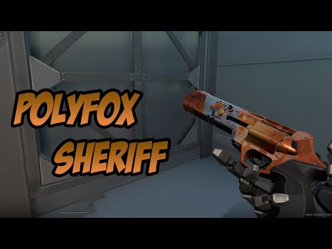 POLYFOX SHERIFF SKIN GAMEPLAY - VALORANT POLYFOX COLLECTION