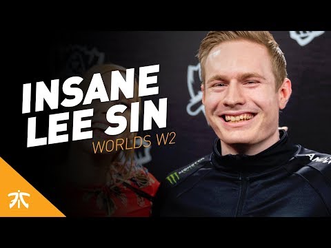 What happens when Broxah picks Lee Sin | Fnatic Highlights (Worlds W2)