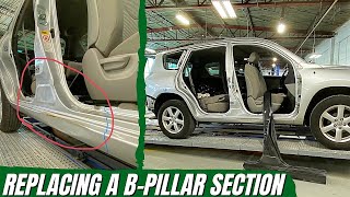 Replacing A B Pillar Section