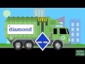 Garbage Trucks Learning Collection Vol 1 Teaching Numbers Shapes Educational Video For Kids