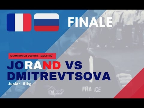 Finale Junior  -51 Jade Jorand (Fr) vs Dmitrivtsova (RUS)