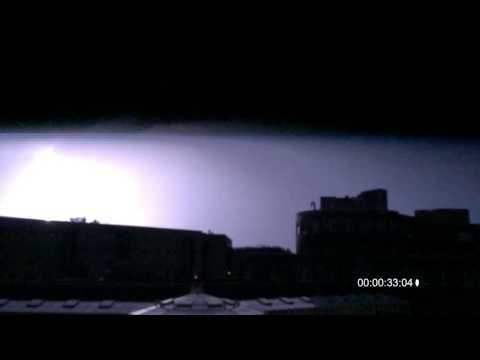 Gewitter über Rostock am 04 07 2015